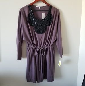 Collective Concepts Beaded Tunic Dress